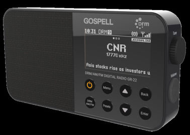 La CINA Il radioricevitore portatile di GR-22 DRM 3&quot; LCD fa funzionare sopra la batteria di aa con l'aggiornamento automatico di tempo fornitore