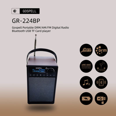 Porcellana Ricevitore radiofonico portatile di Gospell DRM del giocatore di Digital della banda del mondo fornitore