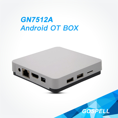 La CINA decoder doppio del centro 2GB 16GB OTT del quadrato di WiFi Amlogic S905 della scatola di 4K HD Android 7,1 TV fornitore