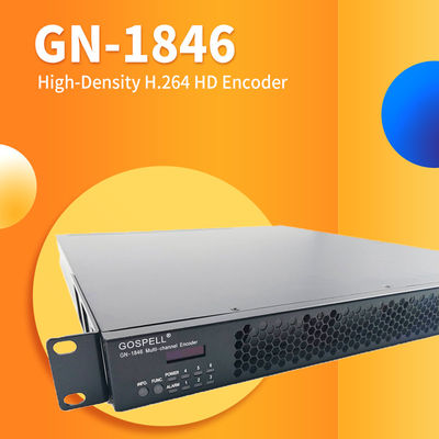 Porcellana Il codificatore HDMI di Gospell GN-1846 12-Ch H.264 HD ha introdotto il codificatore di Digital TV di opzioni con la radiodiffusione fornitore